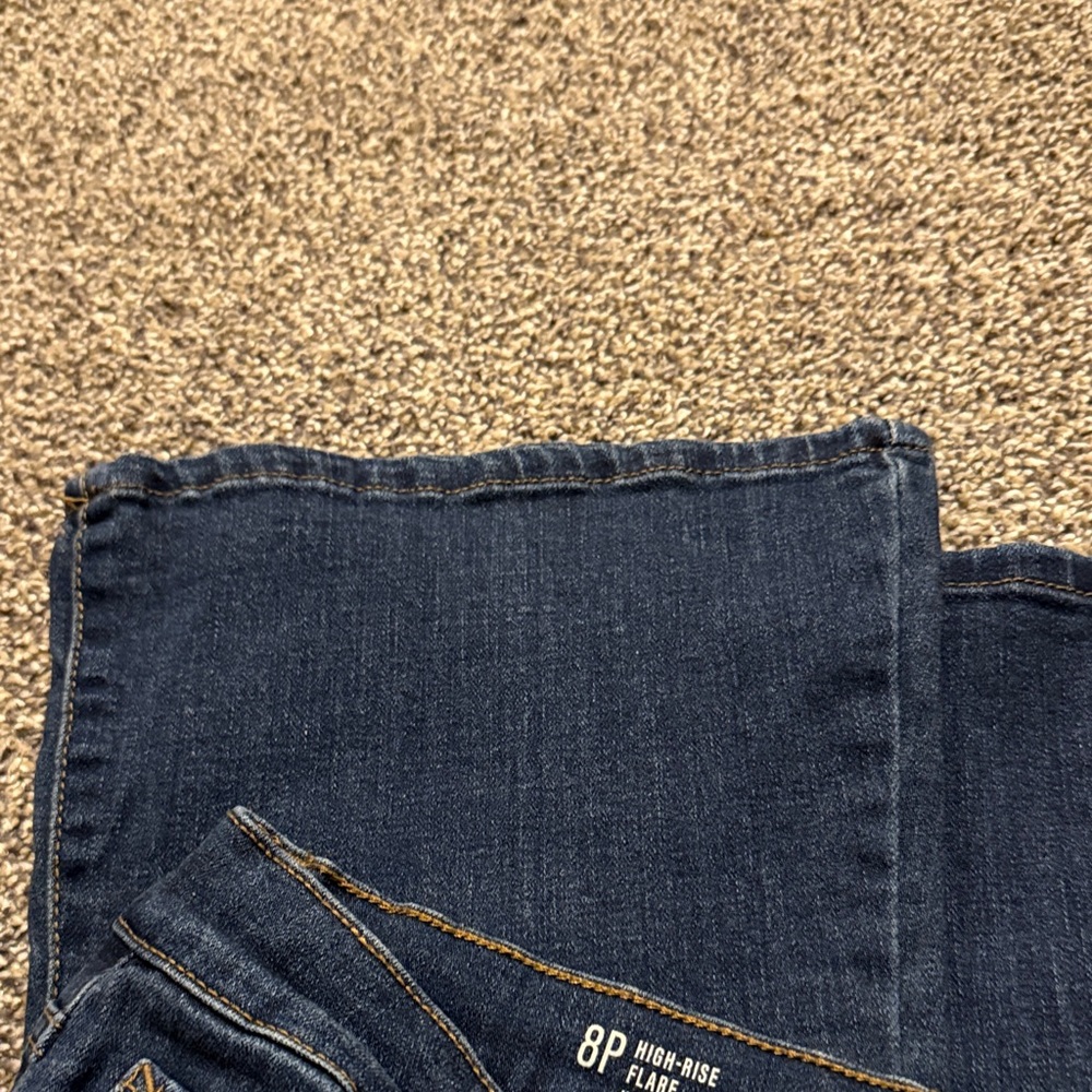 a.n.a Dark Blue Straight Leg Women's Jeans - Picture 3 of 5